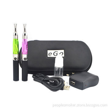 E-cigarette with ce4+ 1 x cartomizer, 1 x battery,1 x USB charger, ego zipper case